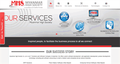 Desktop Screenshot of myanmarhighsociety.com